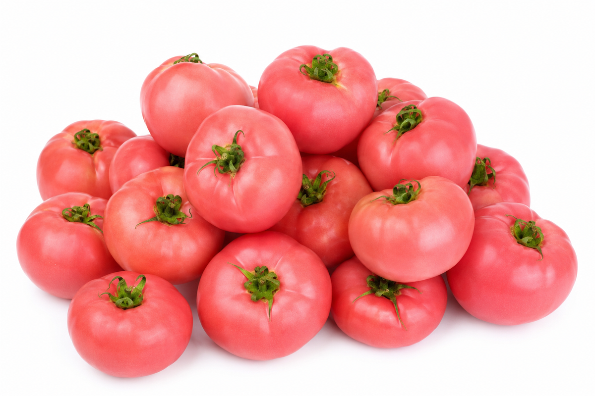 Tomates roses de serre