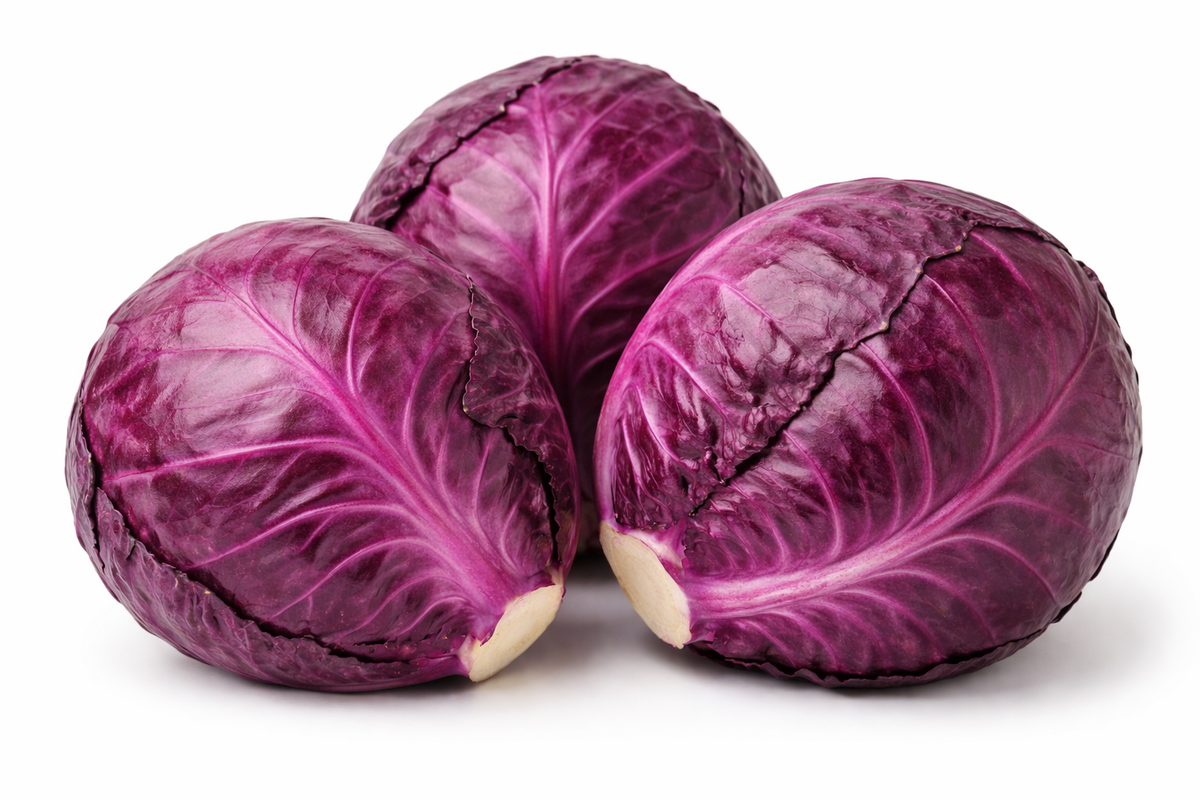 Red cabbages