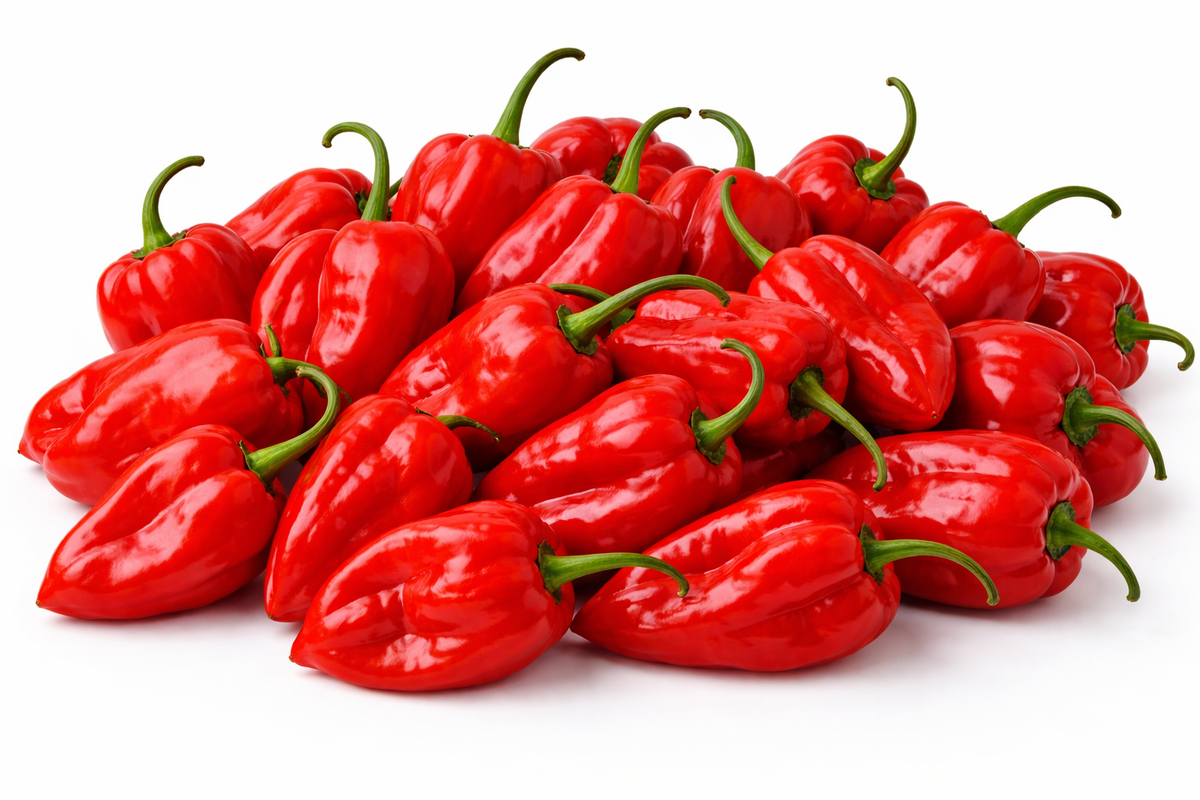 Piments Habanero rouges